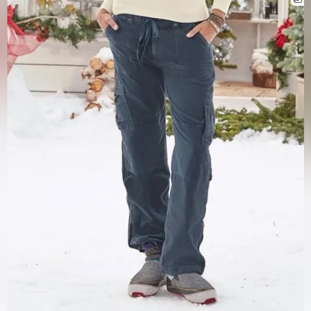 Sundance Velvet / Velour Cargo Utility Pants